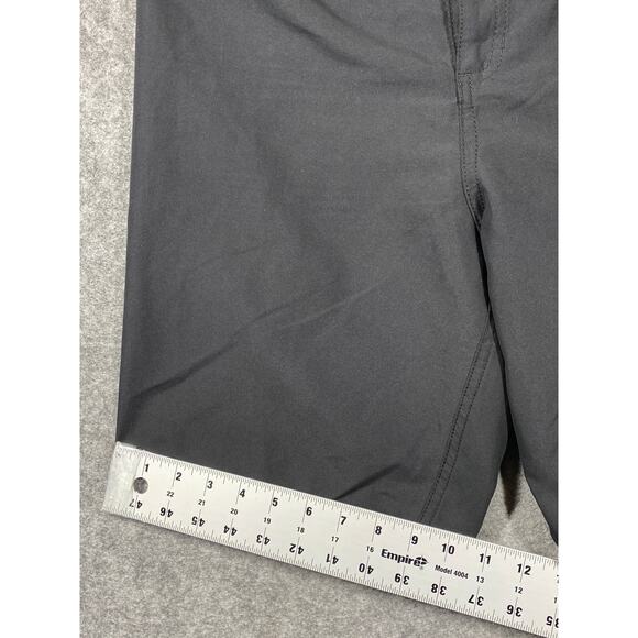 Hurley Swim Shorts Mens Black Pink Large? Side Logo 8.5" Inseam - Picture 7 of 15